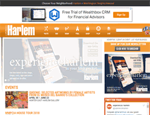 Tablet Screenshot of experienceharlem.com